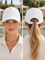 Courtside Linen Cap