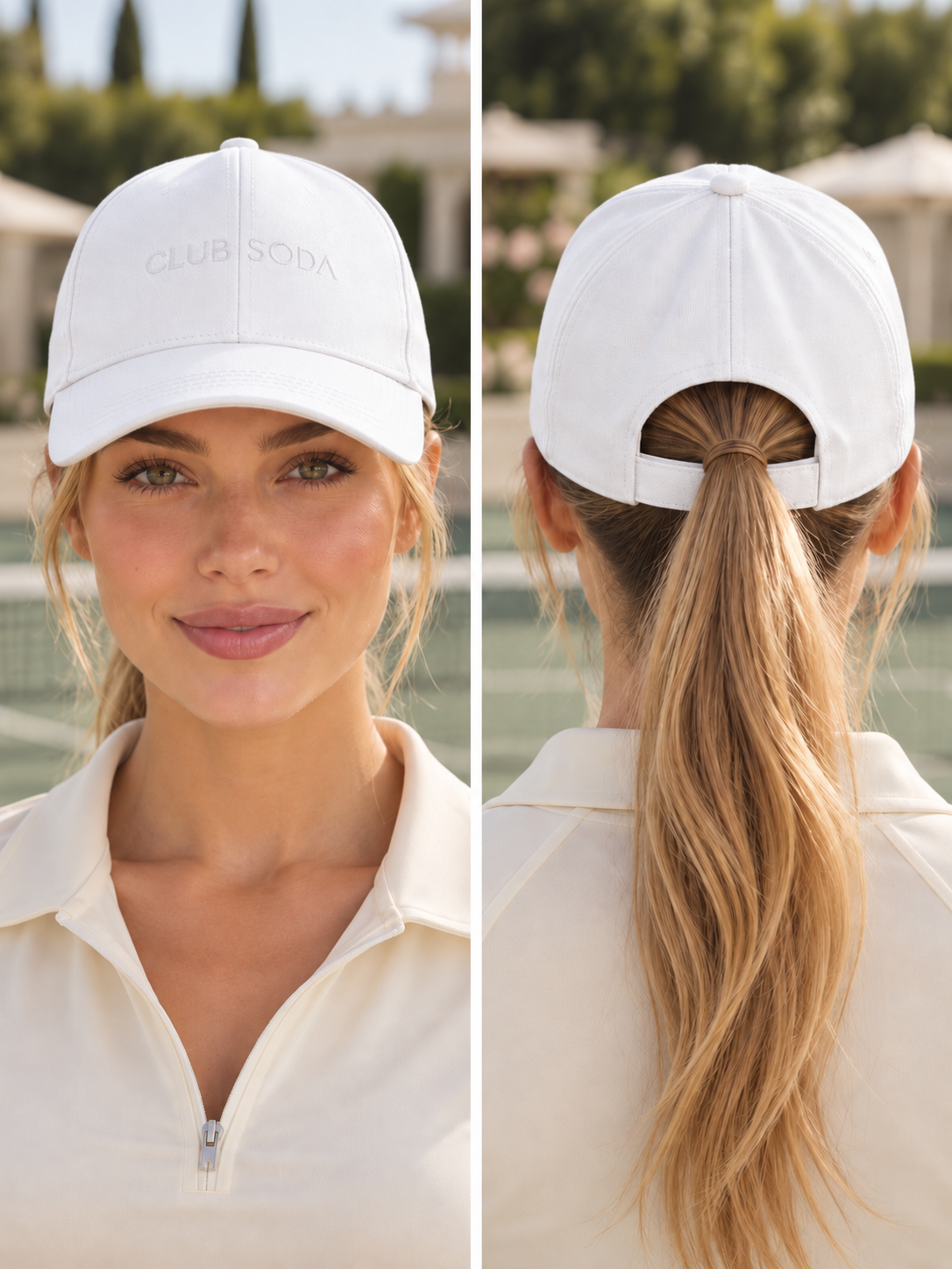 Courtside Linen Cap