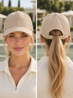 Courtside Linen Cap